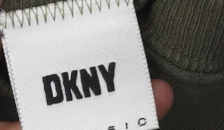 DKNY Men's Green Pullover Sweatshirt, One Size