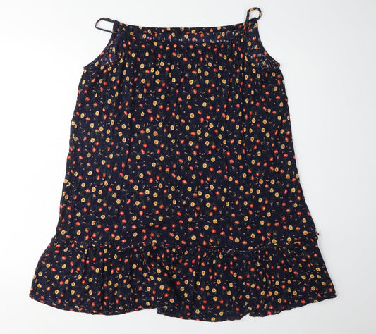 Superdry Women's Multicoloured Floral Dress Size 8