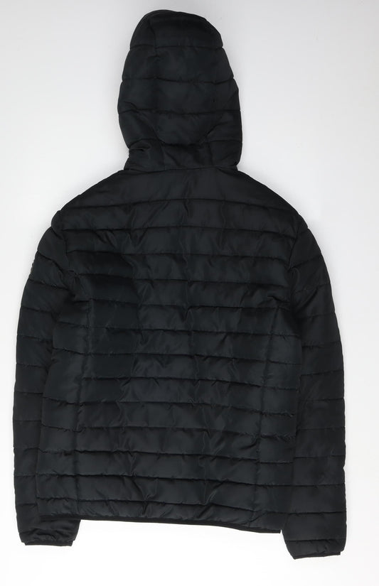 Jack & Jones Men's Black Puffer Jacket S