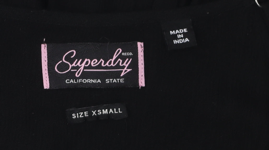 Superdry Women's Black Camisole Tank XS