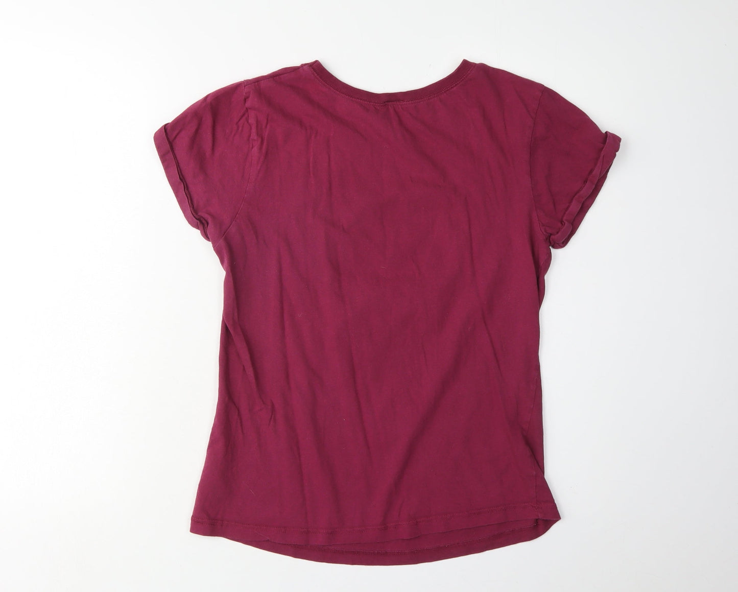 Harry Potter Women's Red Hogwarts T-Shirt, Size S