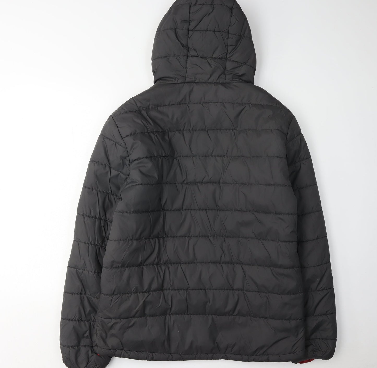 Peter Storm Men's Black Puffer Jacket M, Hooded & Padded