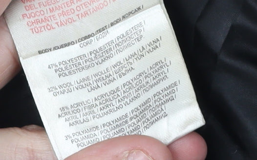 Tokyo Laundry Men's Brown Pea Coat, Size L, Double-Breasted