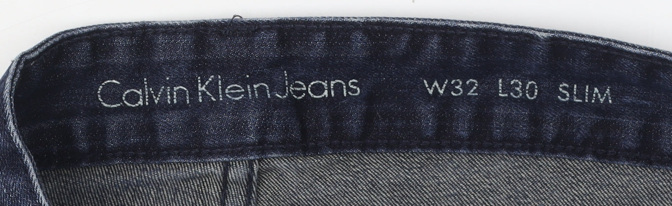 Calvin Klein Men's Slim Fit Blue Jeans W32 L30