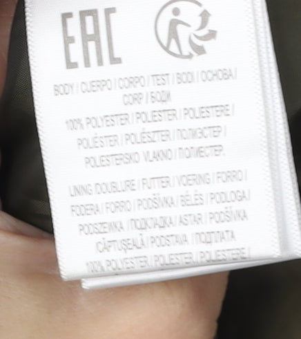 Tokyo Laundry Women's Green Puffer Jacket Size 8