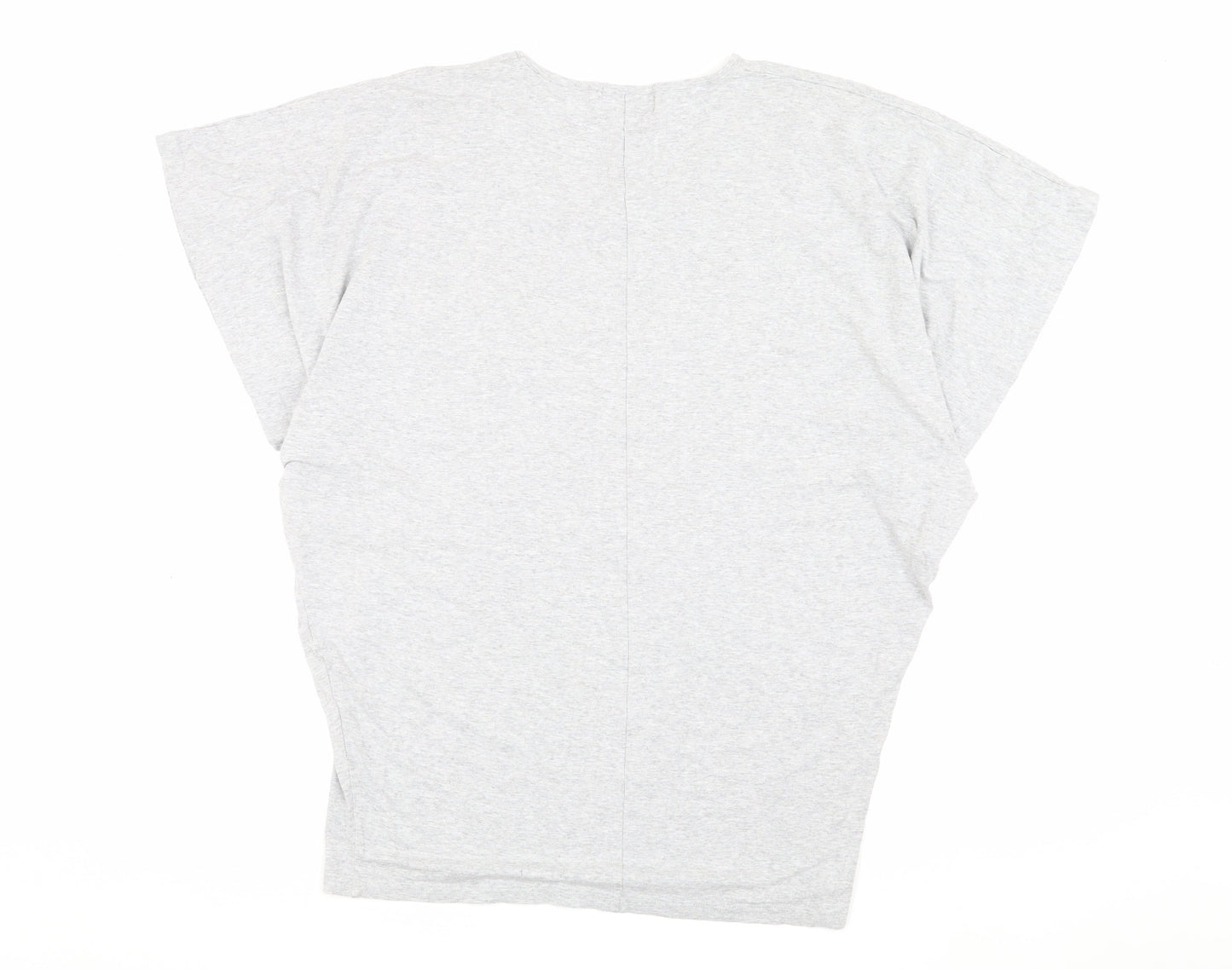 Paul Costelloe Dressage Women's Grey V-Neck Top - Size 12