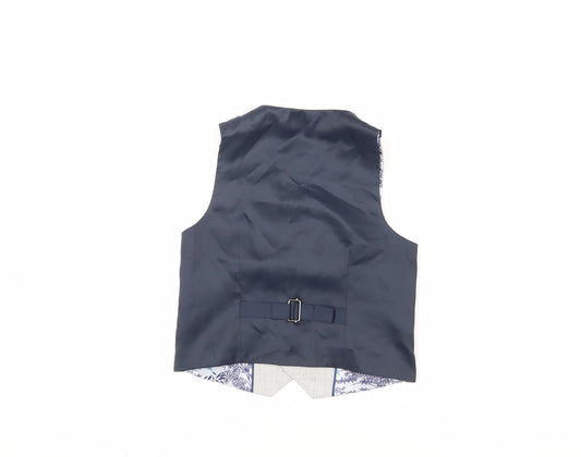 Next Boys Grey Suit Waistcoat 3 Years Formal Wedding Party