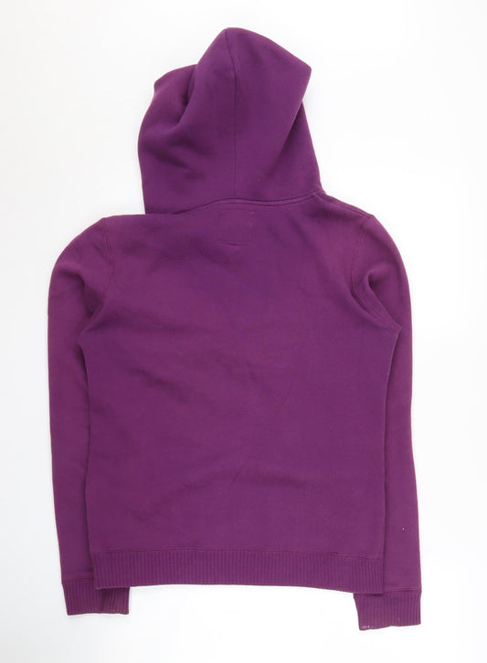 Jack Wills Women's Purple Pullover Hoodie Size 12