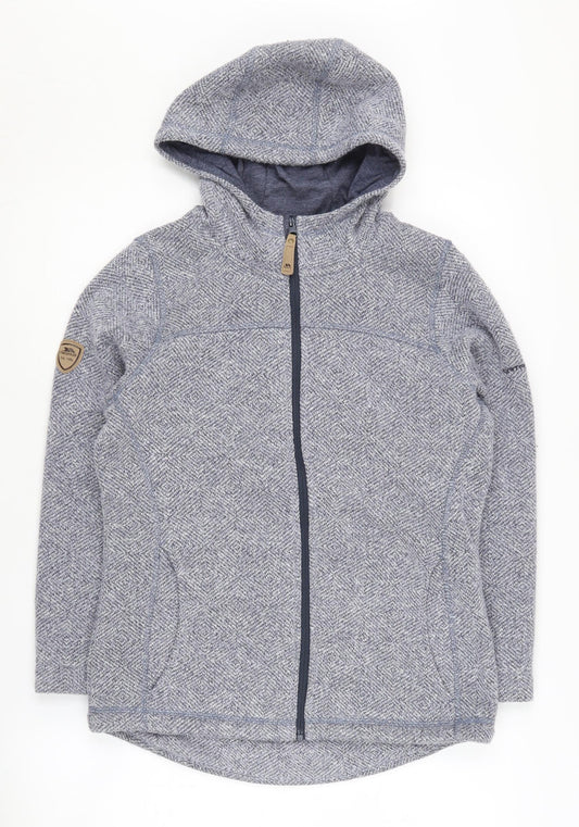 Trespass Women's Blue Full Zip Hoodie M