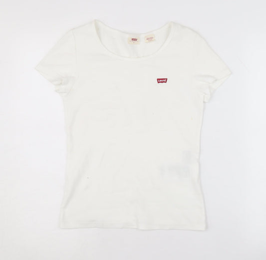 Levi's Women's White XS Basic T-Shirt