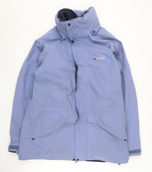 Berghaus Women's Blue Waterproof Jacket Size 14