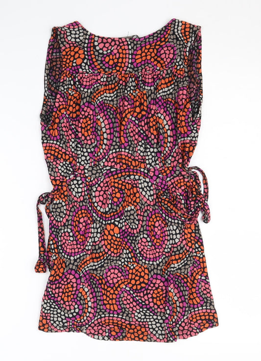 French Connection Women's Multicoloured Tunic Blouse - Size S