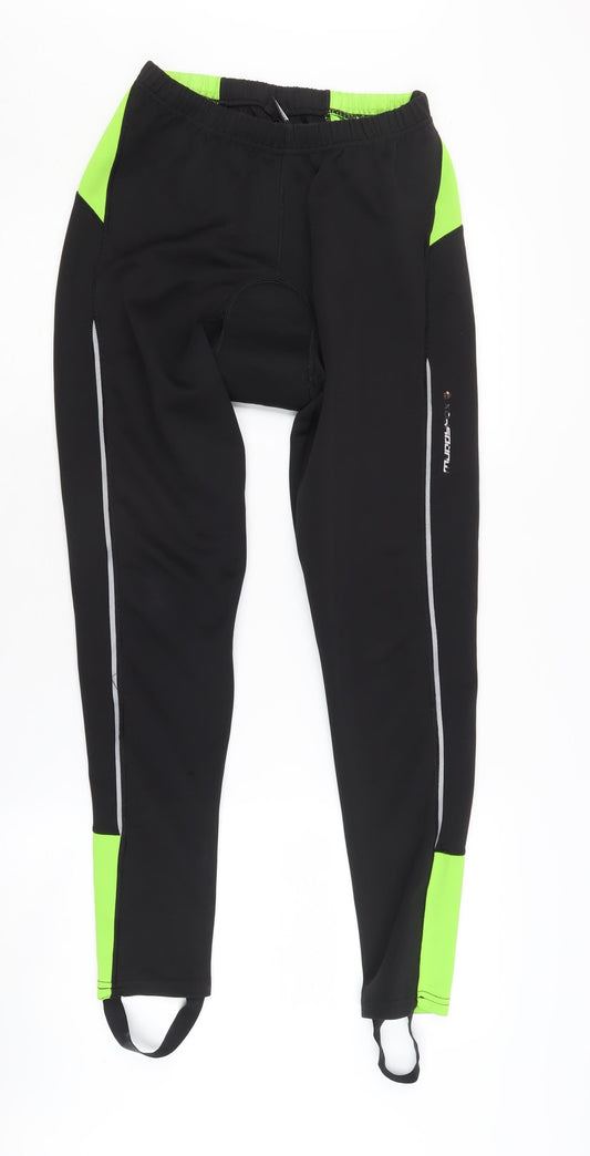 Muddyfox Unisex Black Compression Leggings L