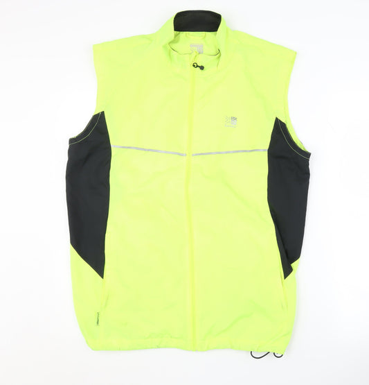 Karrimor Men's Yellow Windbreaker Jacket M