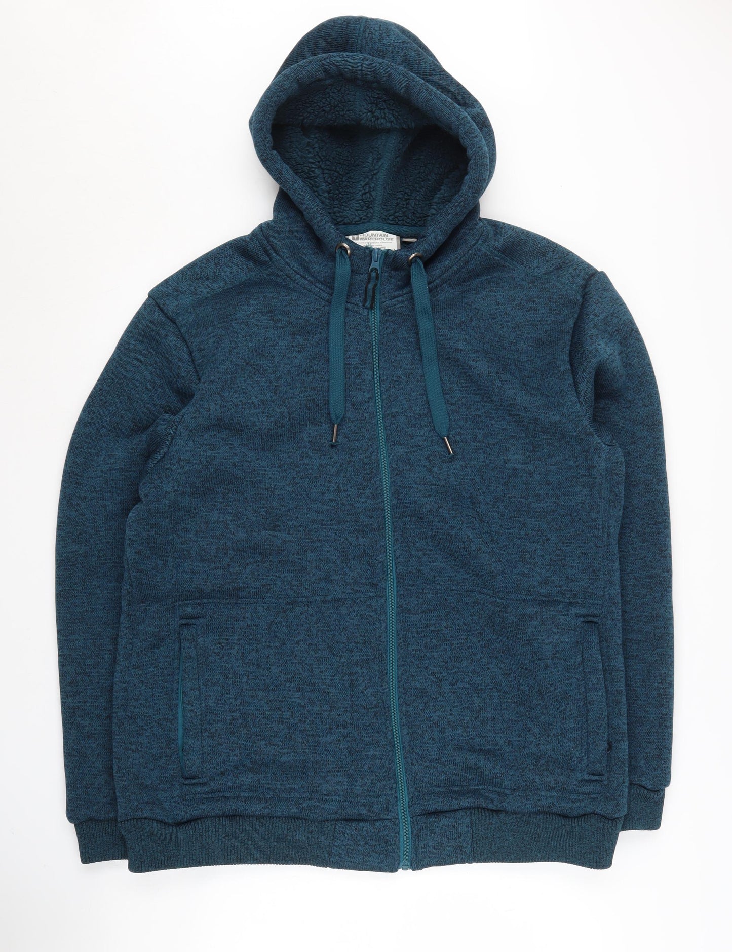 Mountain Warehouse Hooded Blue Jacket XL Hiking