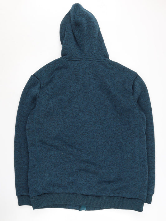 Mountain Warehouse Hooded Blue Jacket XL Hiking