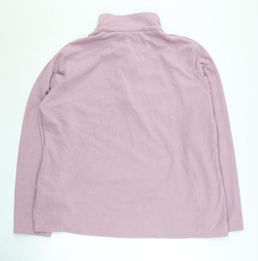 Mountain Warehouse Unisex Purple XL Pullover Sweatshirt