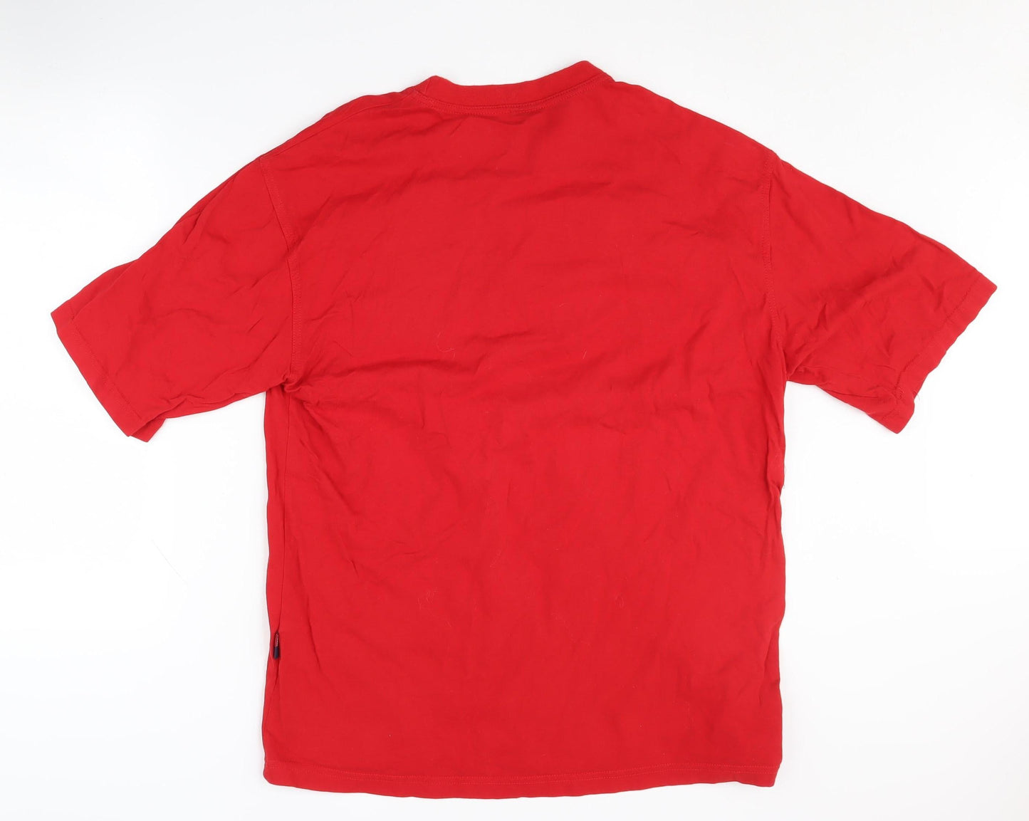 Diesel Men's Red 2XL Logo T-Shirt Short Sleeve