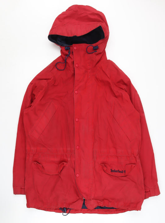 Timberland Men's Red S Parka Jacket