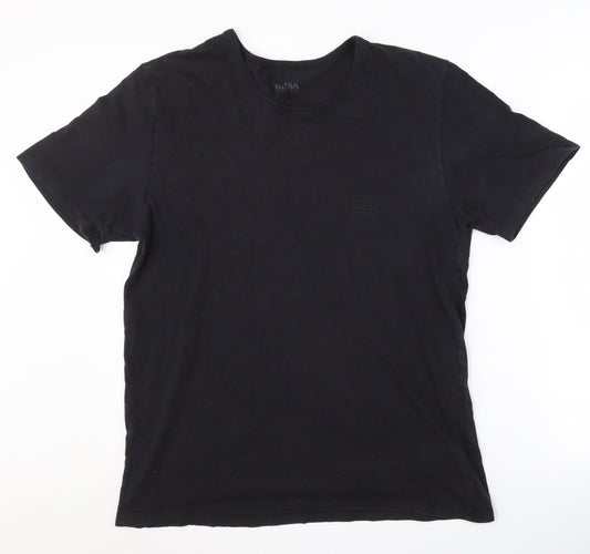Hugo Boss Men's Black XL Crew Neck T-Shirt