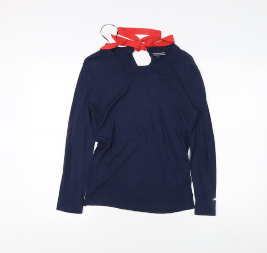 Tommy Hilfiger Women's Blue Pullover M Jumper
