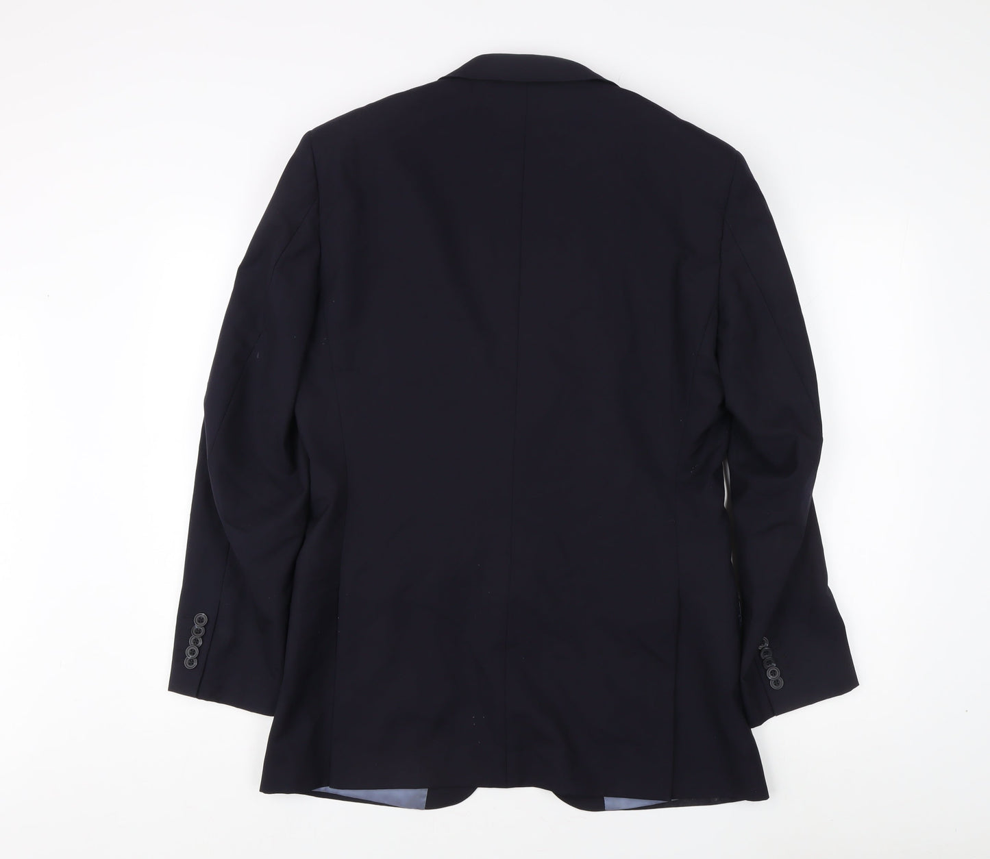T.M. Lewin Men's Blue Regular Fit Suit Jacket 39R