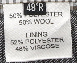 Fellini Men's Grey Blazer Size 48 Regular Fit