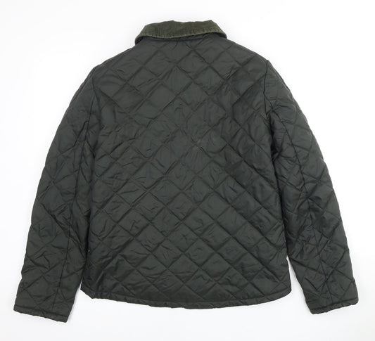 2bya Island Women's Green Quilted Jacket Size 10