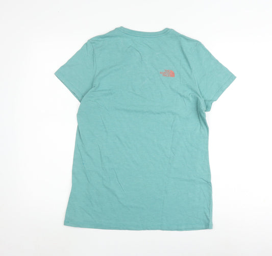The North Face Women's Blue T-Shirt M Casual Summer