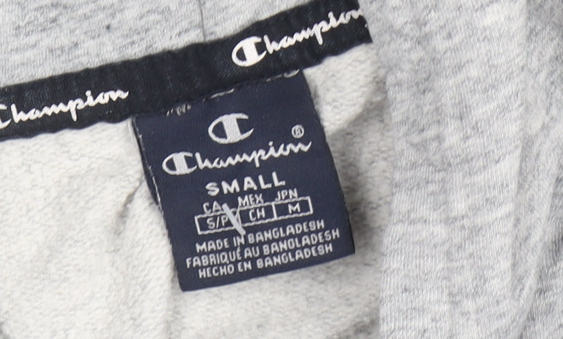 Champion Men's Grey Pullover Hoodie, Small Size