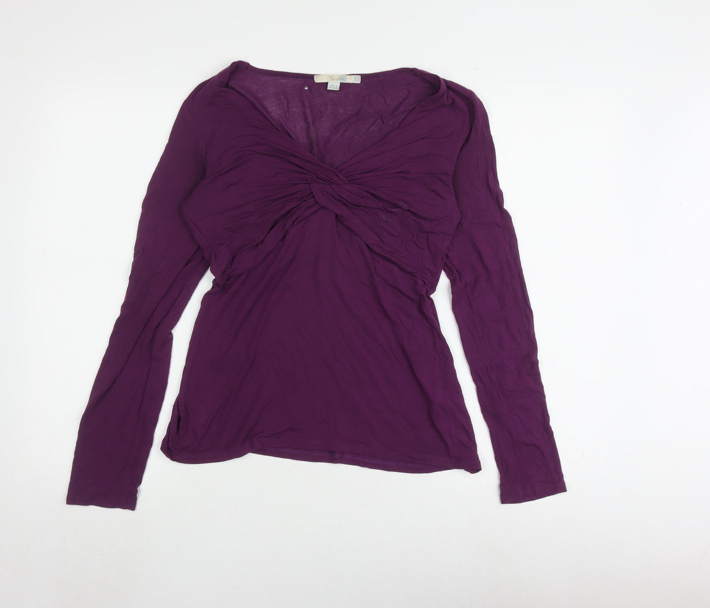Boden Women's Purple Long Sleeve Top Size 12