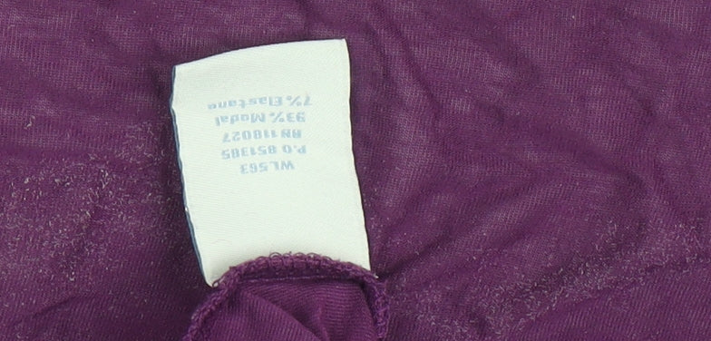 Boden Women's Purple Long Sleeve Top Size 12