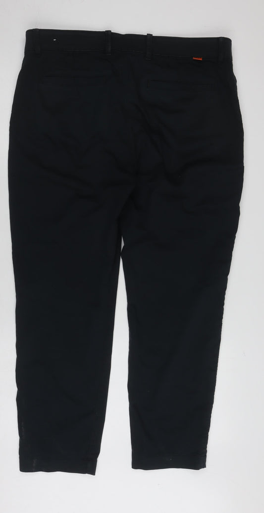 Nike Men's Black Slim Trousers, Size 38