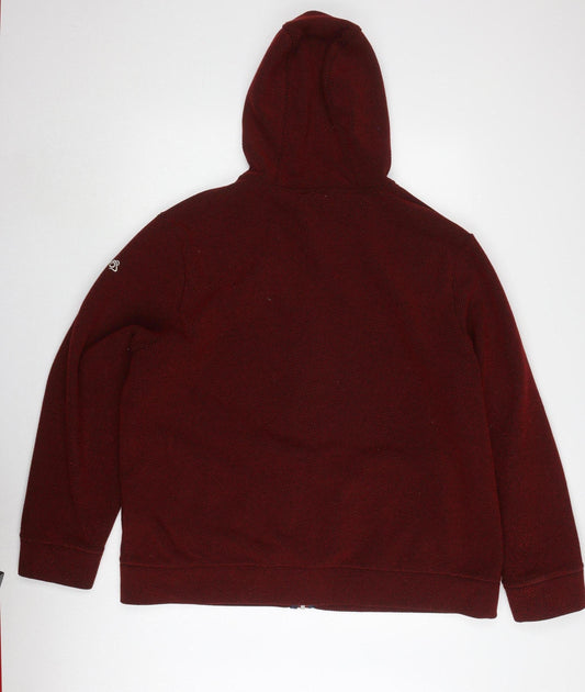 Craghoppers Men's Red Full Zip Hoodie 2XL