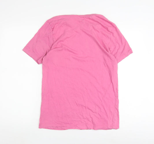 Nike Pink Unisex T-Shirt, Size S - Casual Sportswear