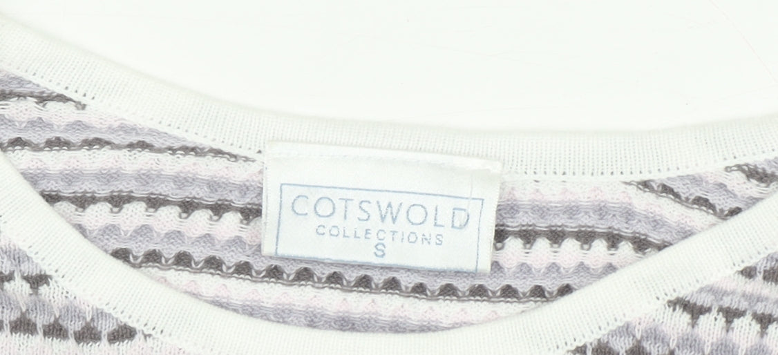 Cotswold Collections Women's Geometric Pullover Jumper, S