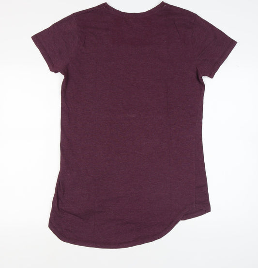 Harry Potter Unisex Purple M Hogwarts Alumni T-Shirt