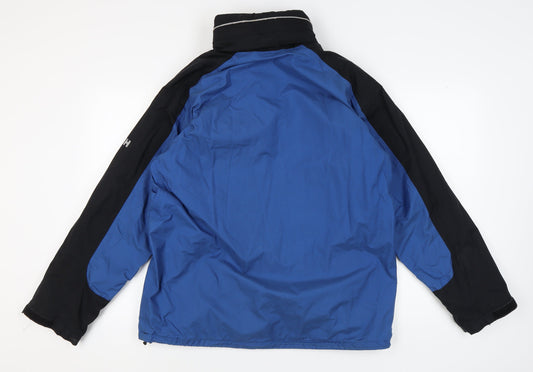 Helly Hansen Men's Black Blue Ski Jacket L
