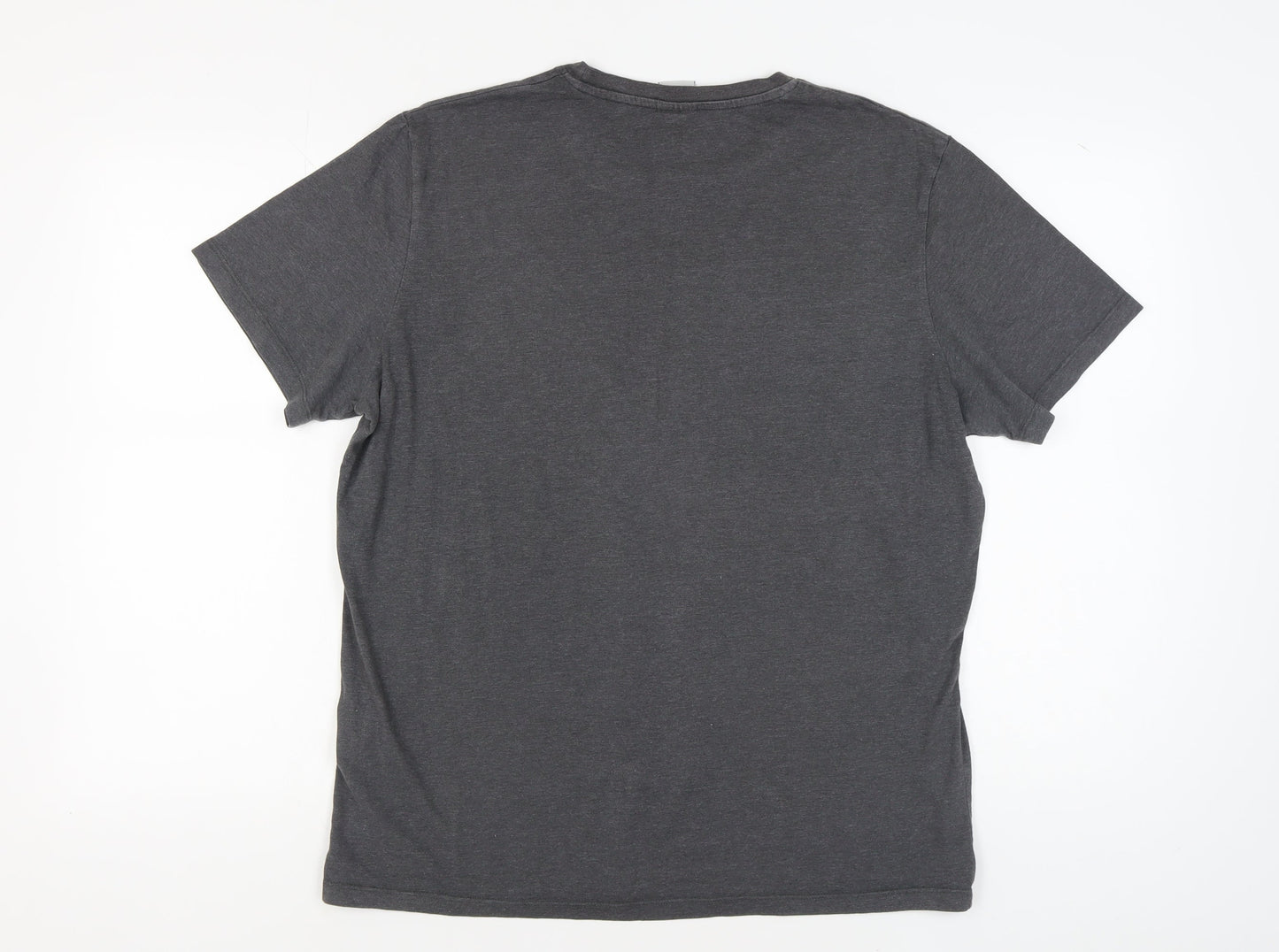 Jack & Jones Men's Grey XL Crew Neck T-Shirt