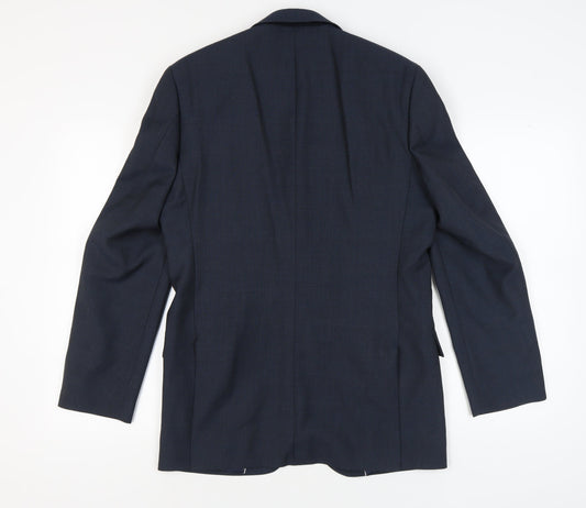 Pierre Cardin Men's Blue Suit Jacket 38 Long