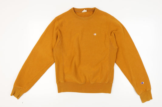 Champion Women's Gold Crew Neck XS Sweatshirt