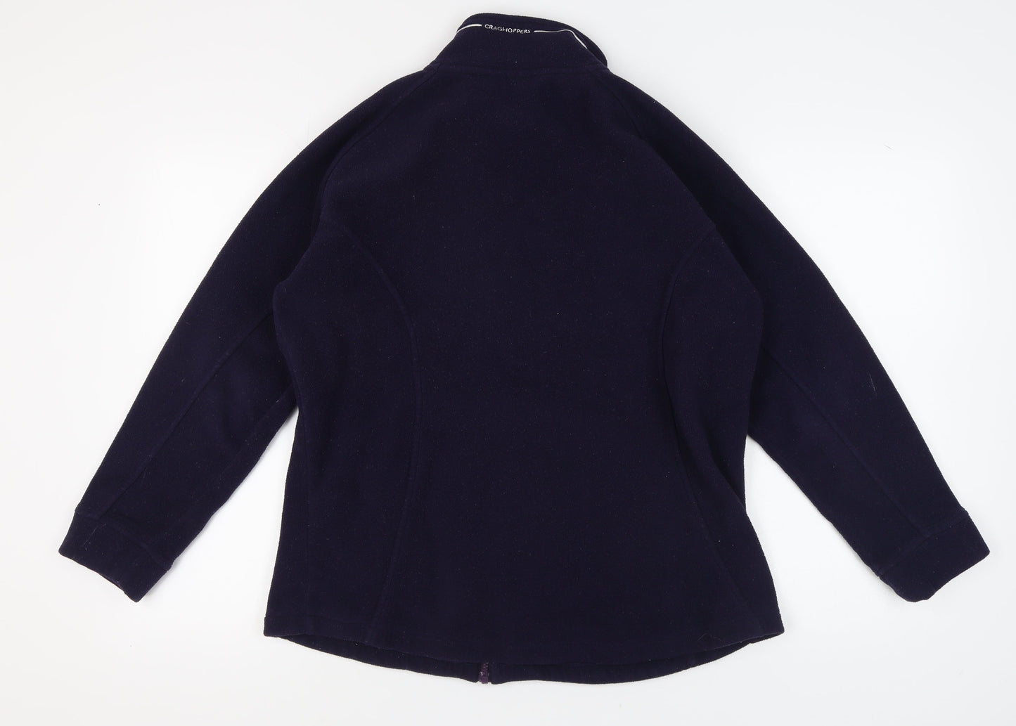 Craghoppers Women's Blue Fleece Jacket Size 16