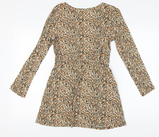 White Stuff Women's Multicoloured Short Dress, Size 12