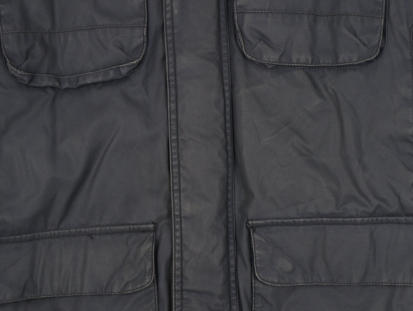 Peter Storm Men's Blue Parka Jacket Size M, Hooded