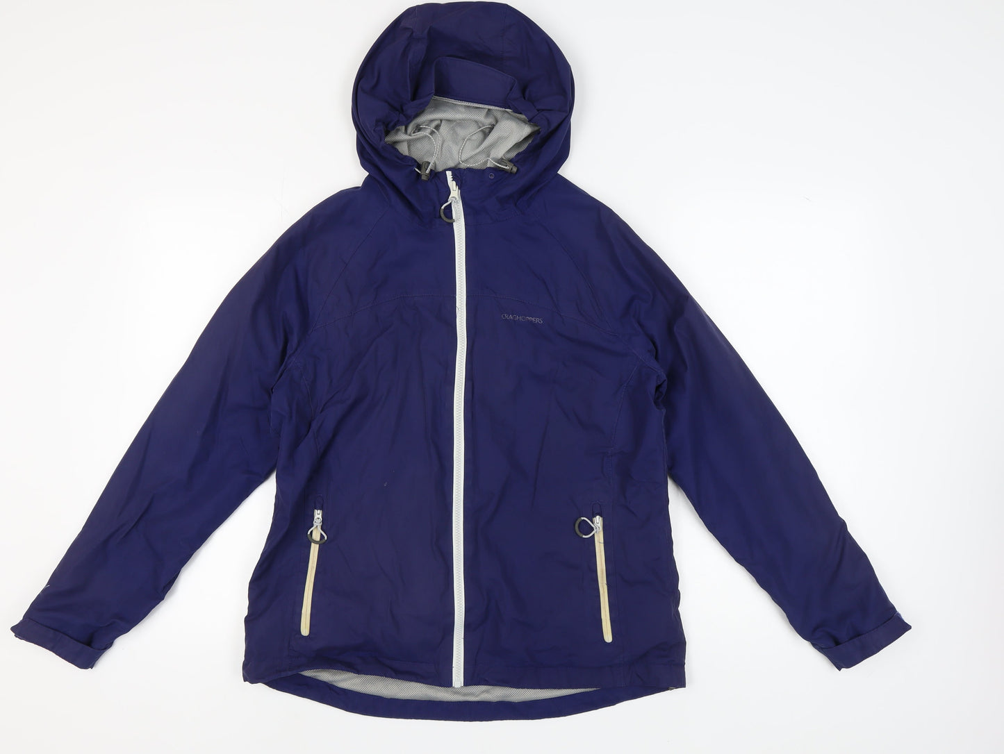 Craghoppers Women's Blue Rain Coat Jacket Size 14