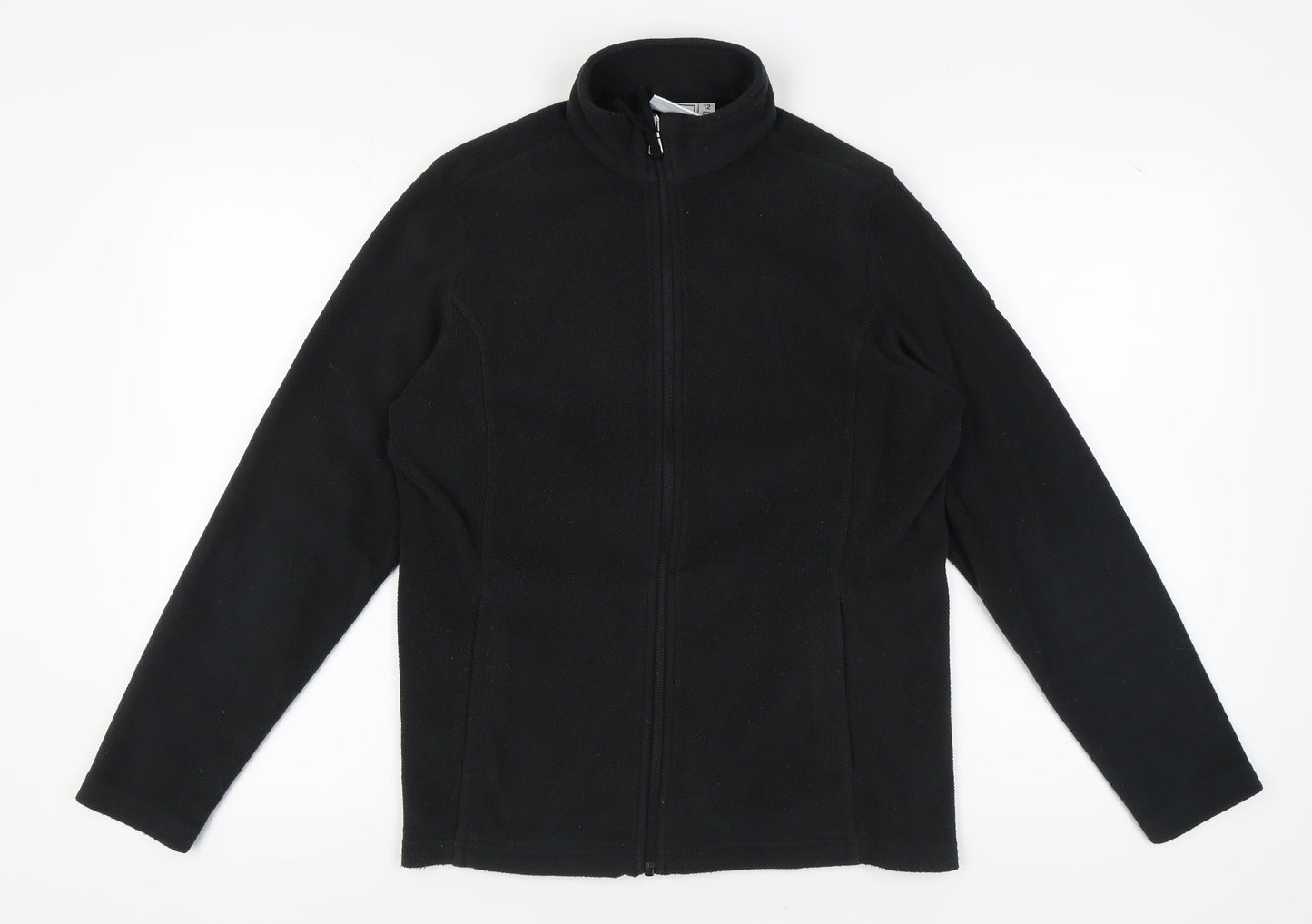 TOG 24 Women's Black Fleece Jacket Size 12