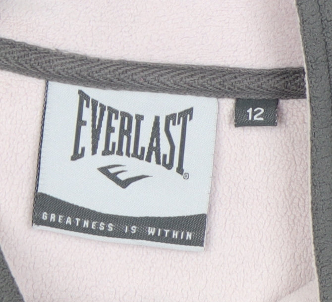 Everlast Women's Grey Waistcoat Size 12 Fleece