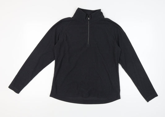 Trespass Women's Black XL 1/2 Zip Sweatshirt