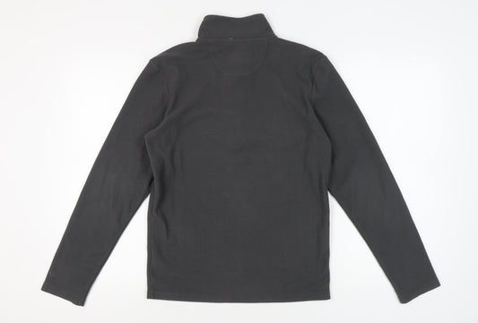 Peter Storm Men's Grey Fleece 1/4 Zip Sweatshirt XS