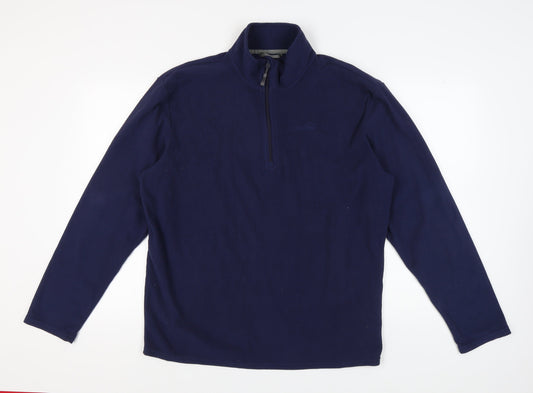 Peter Storm Men's Blue Pullover Fleece Sweatshirt XL